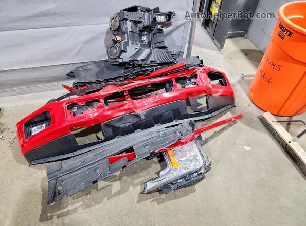 1FTEW1EP7KFA03574 2019 FORD F150 Red Engine compartment view