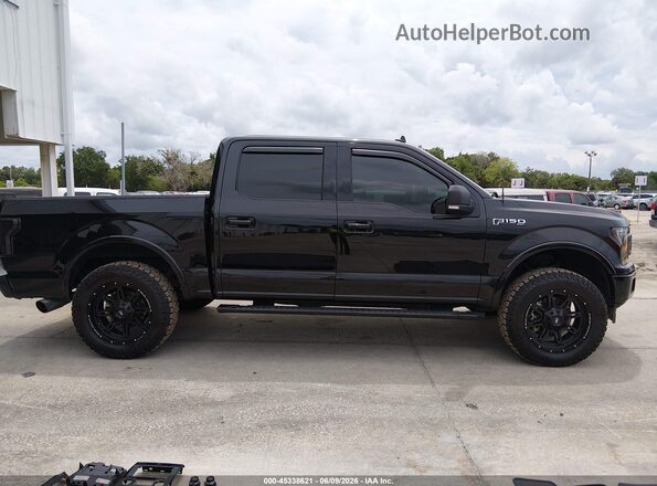 1FTEW1EP7KFB10687 2019 FORD F150 Black Vista interior de 360 grados