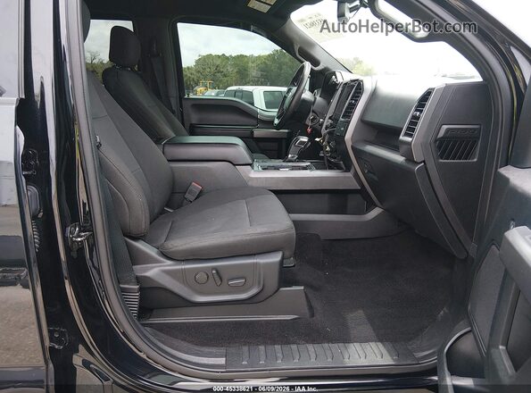 1FTEW1EP7KFB10687 2019 FORD F150 Black Vista interior delantera