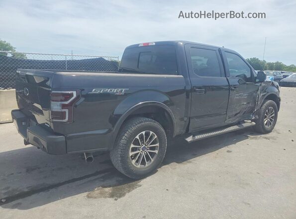 1FTEW1EP7KFC18159 2019 FORD F150 Black 