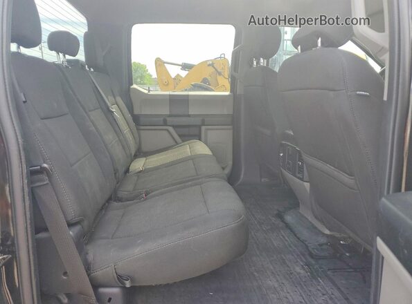 1FTEW1EP7KKD56467 2019 FORD F150 Black Vista de los asientos traseros