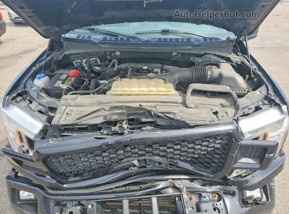 1FTEW1EP7KKD56467 2019 FORD F150 Black Vista interior trasera