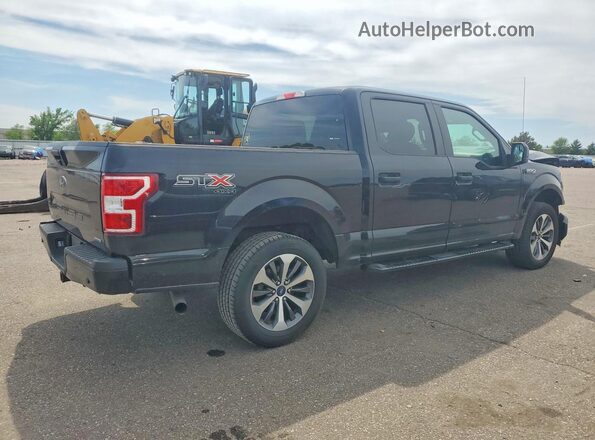 1FTEW1EP7KKD56467 2019 FORD F150 Black Trasero derecho