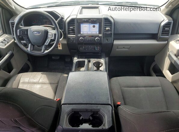 1FTEW1EP7KKD56467 2019 FORD F150 Black Vista del salpicadero