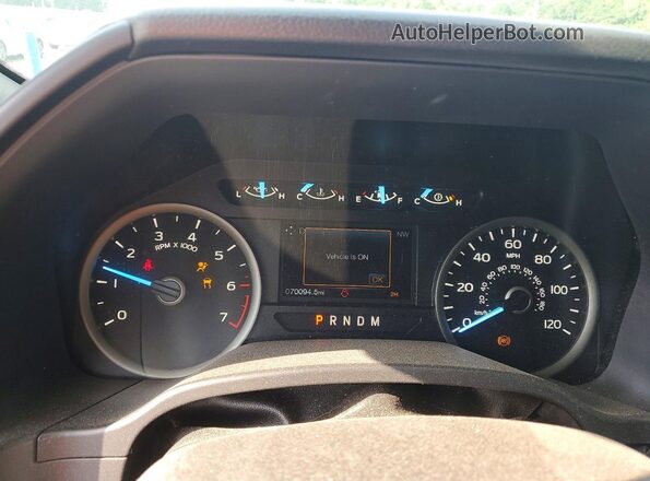 1FTEW1EP7LFC16834 2020 FORD F150 Silver Vista del cuadro de instrumentos