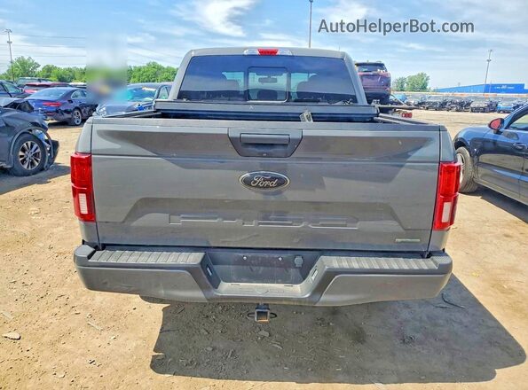 1FTEW1EP7LFC47825 2020 FORD F150 Gray Rear view