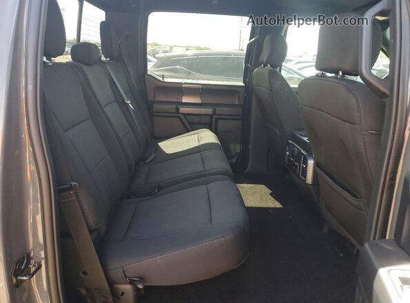 1FTEW1EP7LFC47825 2020 FORD F150 Gray Rear seats view