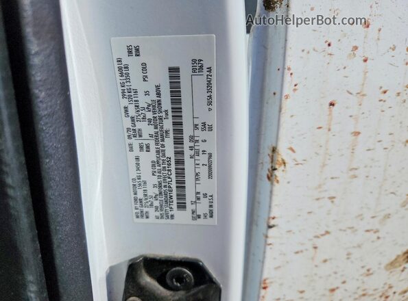 1FTEW1EP7LFC81652 2020 FORD F150 White Widok komory silnika