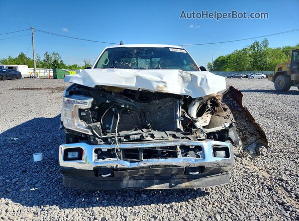 1FTEW1EP7LFC81652 2020 FORD F150 White Widok z przodu