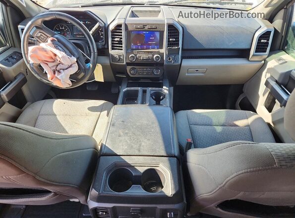 1FTEW1EP7LFC81652 2020 FORD F150 White Widok deski rozdzielczej