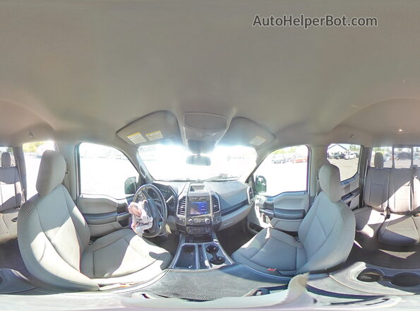 1FTEW1EP7LFC81652 2020 FORD F150 White Widok naklejki z numerem VIN