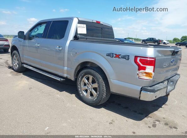 1FTEW1EP7LKF17675 2020 FORD F150 Silver Rear left