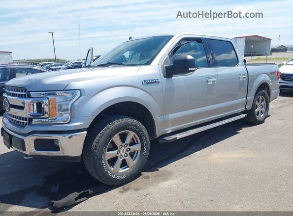 1FTEW1EP7LKF17675 2020 FORD F150 Silver Front left