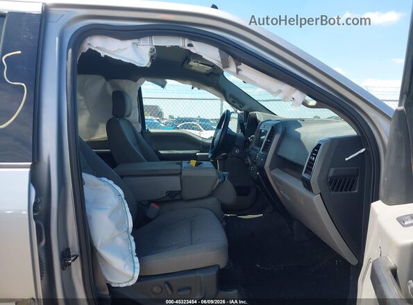 1FTEW1EP7LKF17675 2020 FORD F150 Silver Front interior view