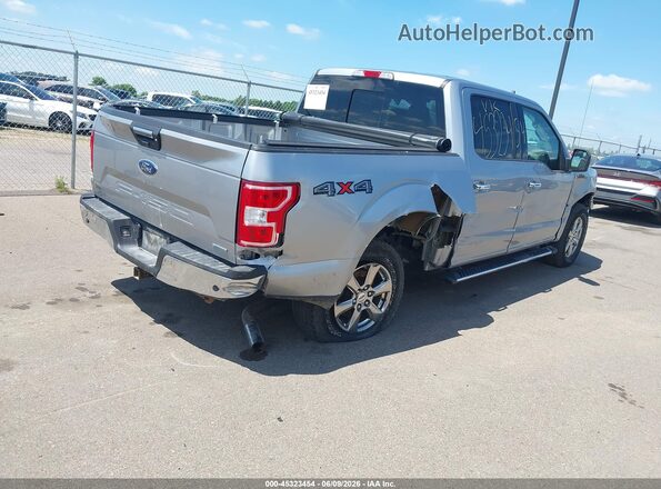 1FTEW1EP7LKF17675 2020 FORD F150 Silver Rear right