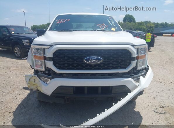 1FTEW1EP7MFA37047 2021 FORD F150 White Սարքավորումների վահանակի տեսք