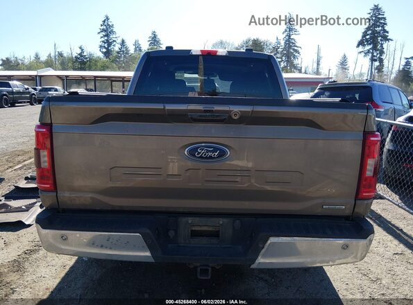 1FTEW1EP7MFC72421 2021 FORD F150 Серый 