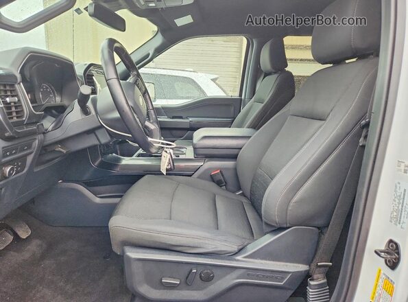 1FTEW1EP7NFA08634 2022 FORD F150 White Vista interior delantera