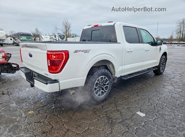 1FTEW1EP7NFA08634 2022 FORD F150 White Trasero derecho