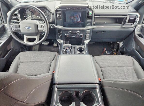 1FTEW1EP7NFA08634 2022 FORD F150 White Vista del salpicadero