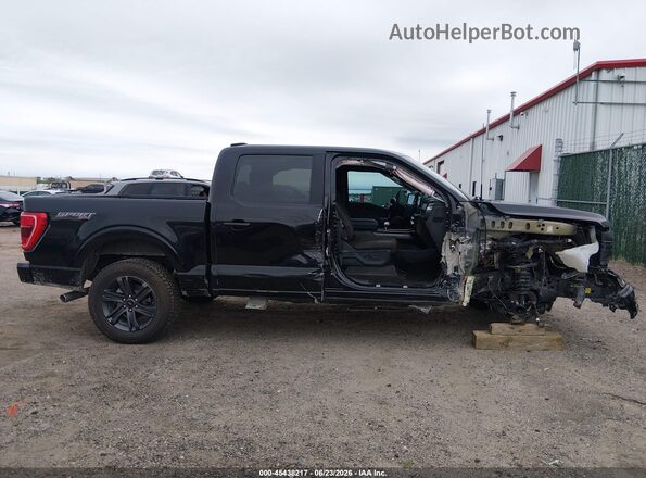 1FTEW1EP7PKD50191 2023 FORD F150 Black Widok wnętrza 360 stopni