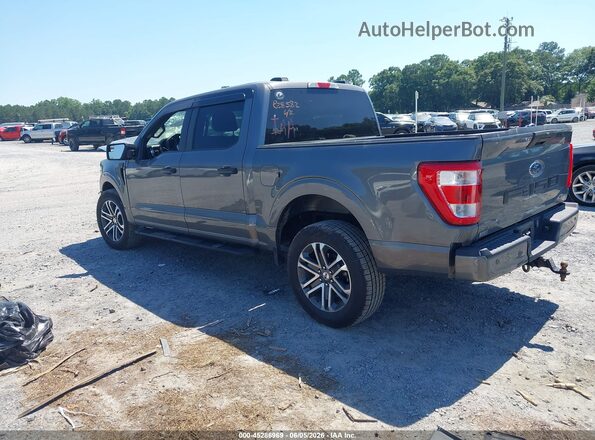 1FTEW1EP7PKE28582 2023 FORD F150 Gray უკანა მარცხენა