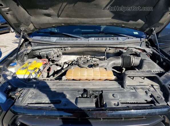 1FTEW1EP8GFB00175 2016 FORD F150 Черный Вид задней части салона