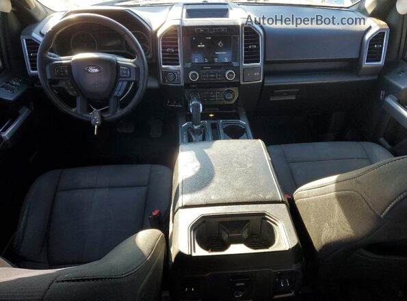 1FTEW1EP8GFB00175 2016 FORD F150 Черный Вид панели приборов