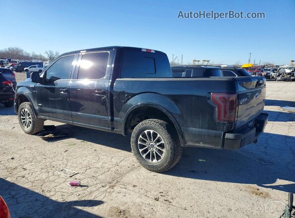 1FTEW1EP8GFB00175 2016 FORD F150 Черный Задняя левая четверть