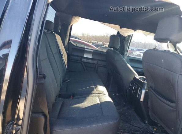 1FTEW1EP8GFB00175 2016 FORD F150 Черный Вид задних сидений