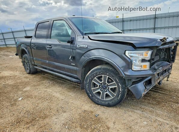1FTEW1EP8GFB05571 2016 FORD F150 Gray 