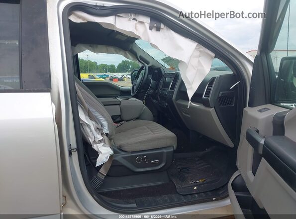 1FTEW1EP8GFC77518 2016 FORD F150 Silver Вид салону спереду
