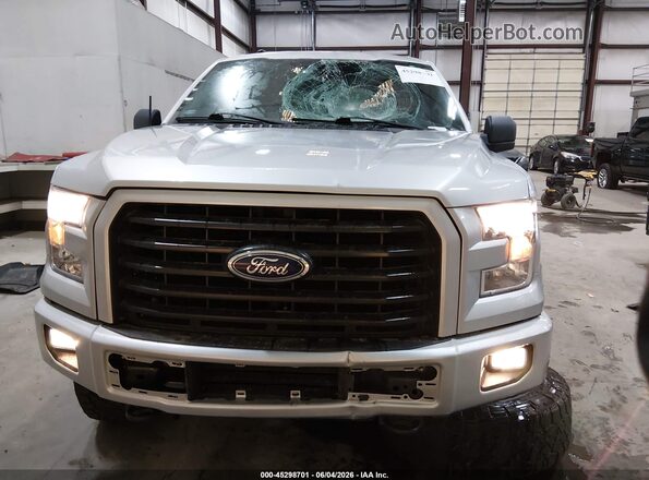 1FTEW1EP8HKD32350 2017 FORD F150 Gray ხელსაწყოთა პანელის ხედი