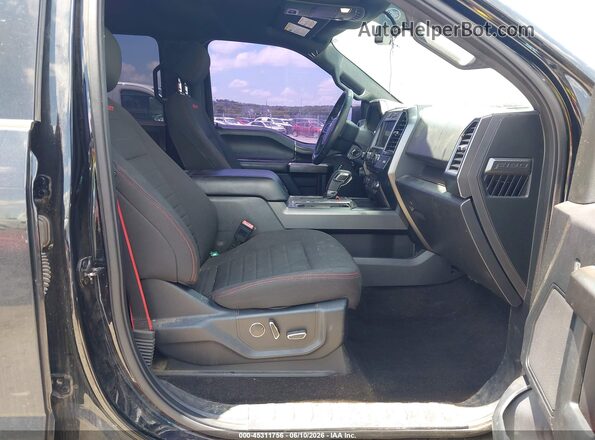 1FTEW1EP8JFE03299 2018 FORD F150 Black Vista interior delantera