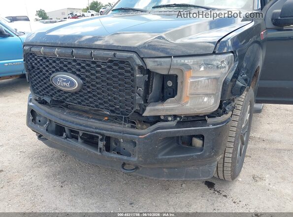 1FTEW1EP8JFE03299 2018 FORD F150 Black Vista frontal