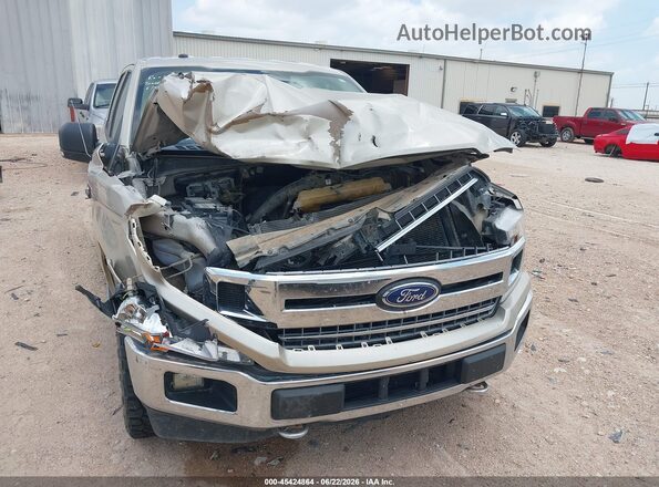 1FTEW1EP8JKC81129 2018 FORD F150 Серебряный Вид спереди