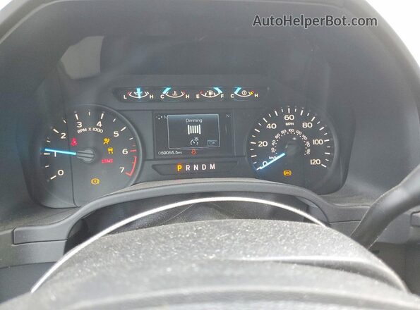 1FTEW1EP8JKE23236 2018 FORD F150 Black Սարքավորումների վահանակի տեսք
