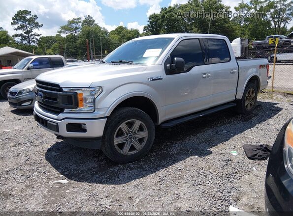 1FTEW1EP8KFB42774 2019 FORD F150 Silver Vista tres cuartos delantera izquierda