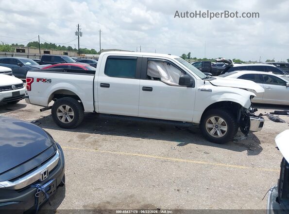 1FTEW1EP8KFB42855 2019 FORD F150 White Вид задньої частини салону