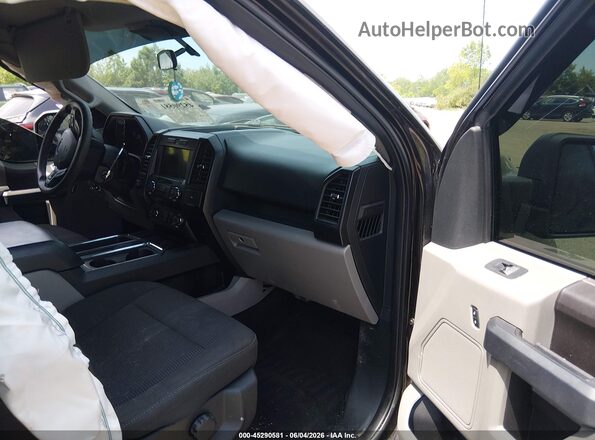 1FTEW1EP8KFB95037 2019 FORD F150 Фиолетовый Вид салона спереди