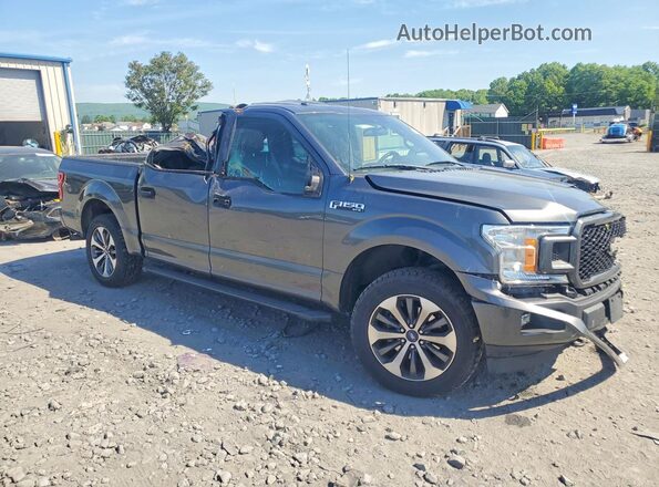 1FTEW1EP8KFC04934 2019 FORD F150 Gray წინა მარჯვენა