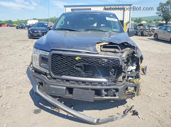 1FTEW1EP8KFC04934 2019 FORD F150 Gray წინა ხედი