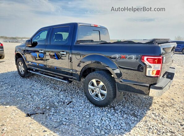 1FTEW1EP8KFC25573 2019 FORD F150 Black უკანა მარცხენა