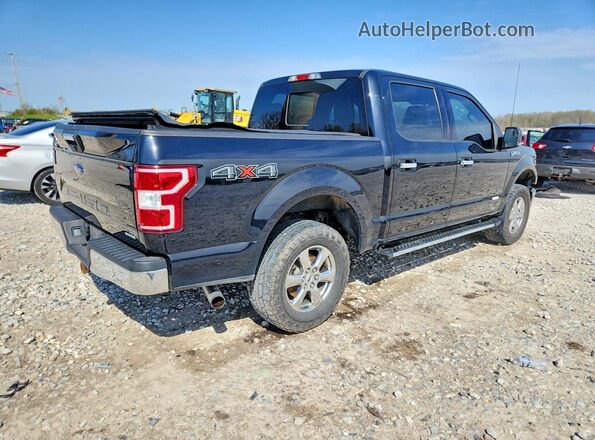 1FTEW1EP8KFC25573 2019 FORD F150 Black უკანა მარჯვენა