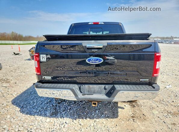 1FTEW1EP8KFC25573 2019 FORD F150 Black უკანა ხედი