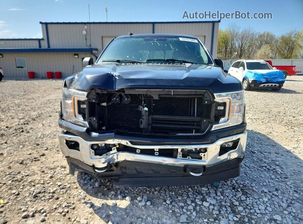 1FTEW1EP8KFC25573 2019 FORD F150 Black წინა ხედი