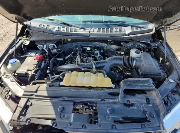 1FTEW1EP8KFC25573 2019 FORD F150 Black უკანა სალონის ხედი