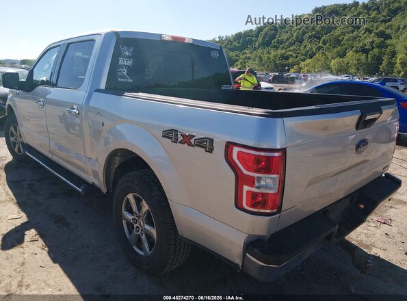 1FTEW1EP8KFD42862 2019 FORD F150 Silver Rear left