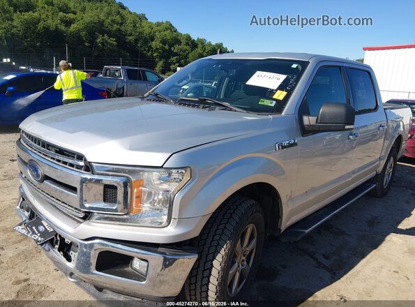 1FTEW1EP8KFD42862 2019 FORD F150 Silver Front left