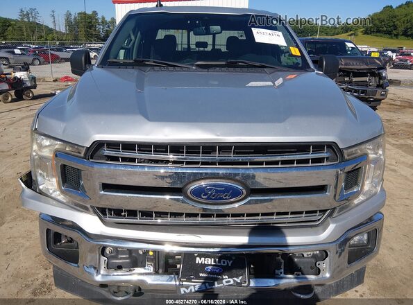 1FTEW1EP8KFD42862 2019 FORD F150 Silver Instrument cluster view
